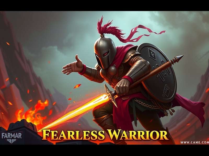 Fearless Warrior Game Banner